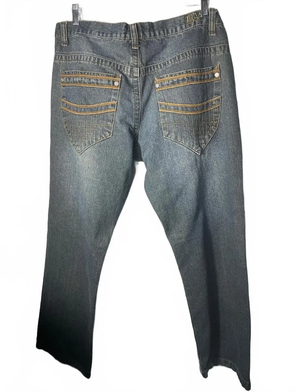 Vintage Brooklyn Xpress BX Collection Denim Jeans 90s Y2K Mens Size 36 Studded